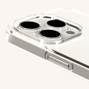 Phone Case with Eyelets in Clear