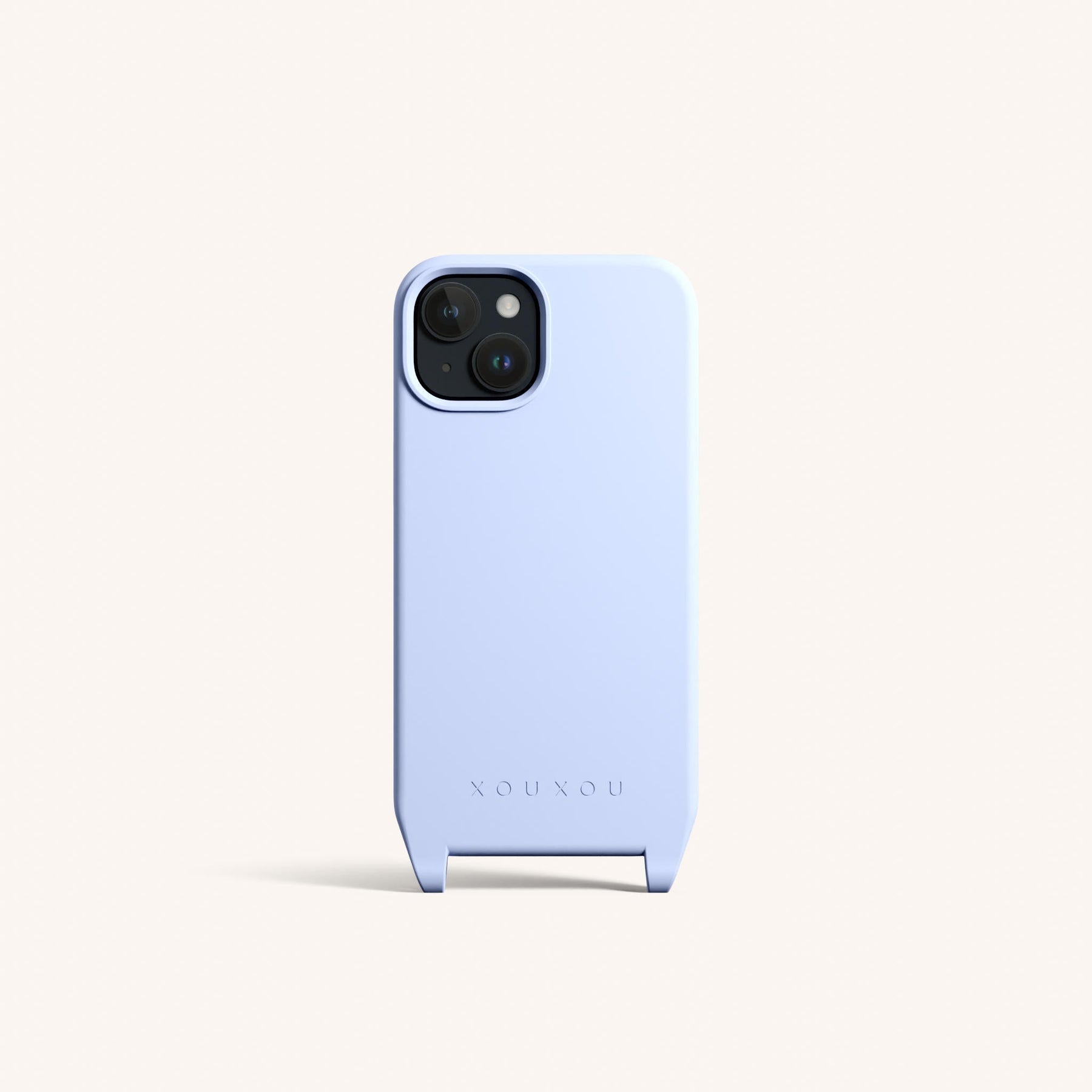 Phone Case with Eyelets in Baby Blue