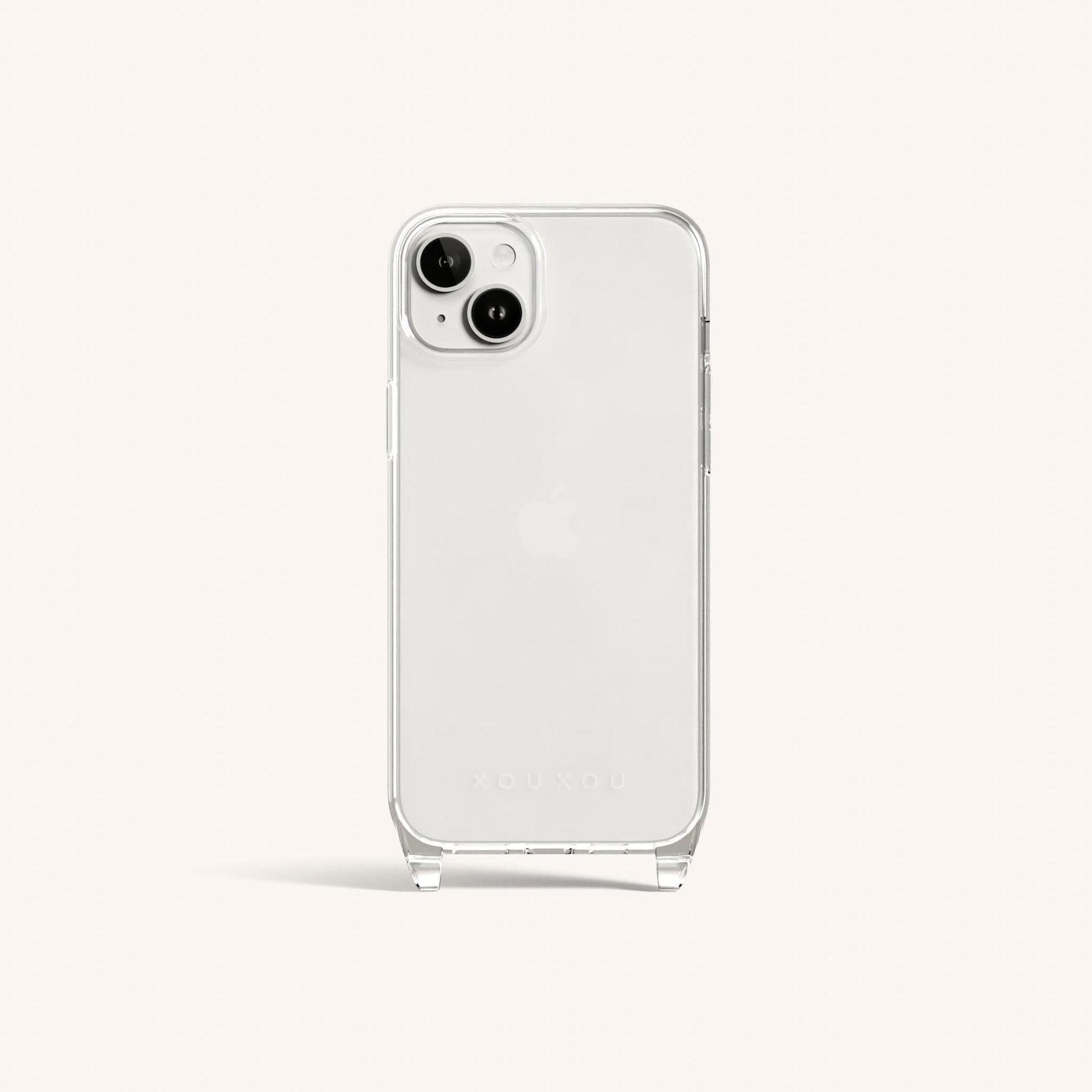 Phone Case with Eyelets in Clear