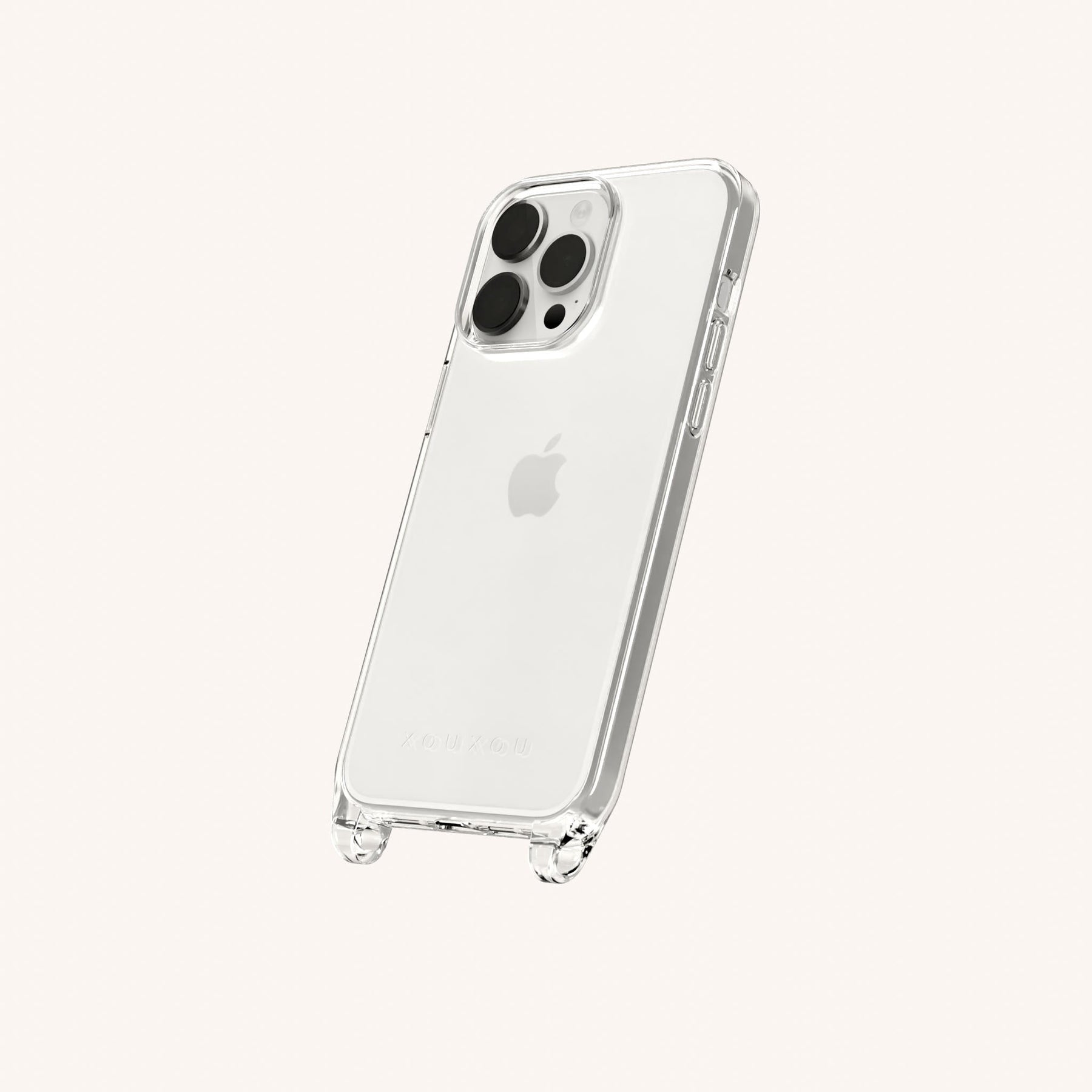 Phone Case with Eyelets in Clear