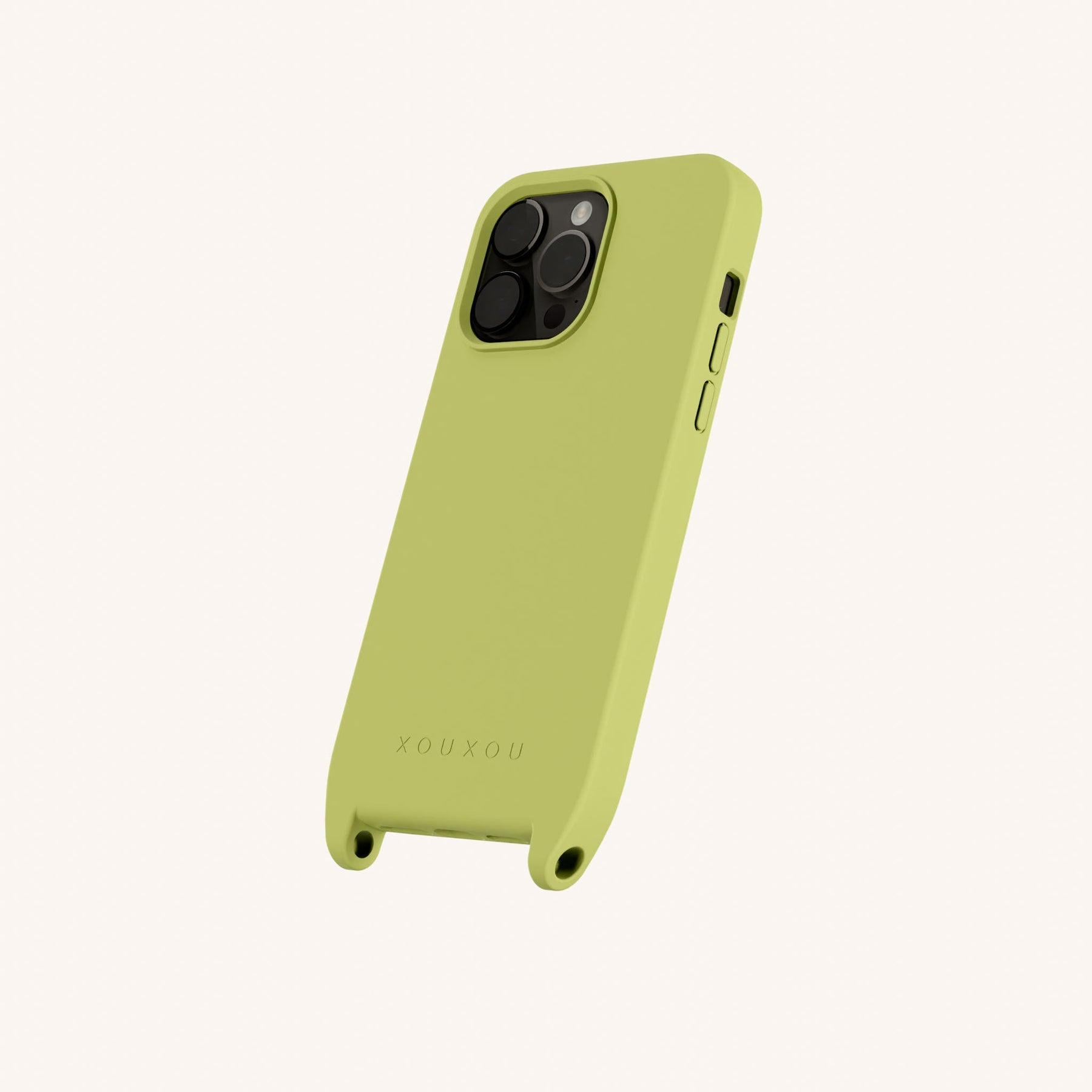 Phone Case with Eyelets in Pistachio