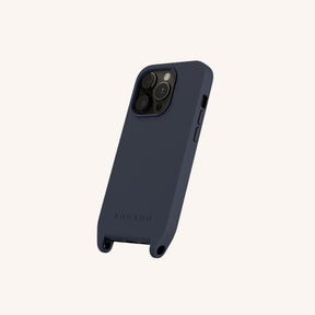 Phone Case with Eyelets in Midnight