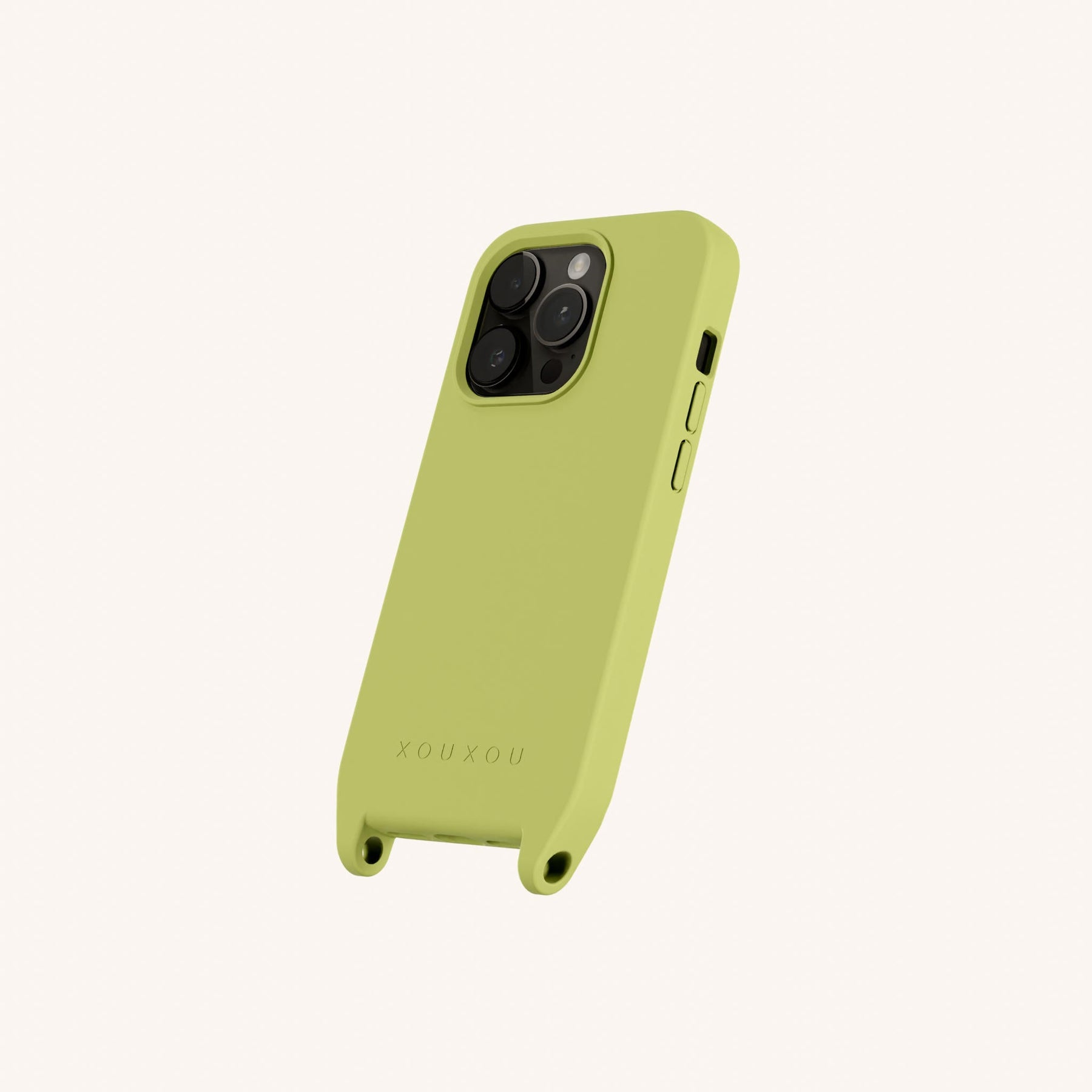 Phone Case with Eyelets in Pistachio