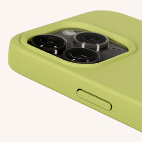 Phone Case with Eyelets in Pistachio