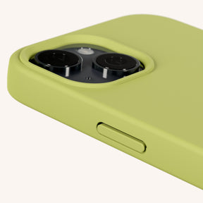 Phone Case with Eyelets in Pistachio