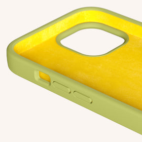 Phone Case with Eyelets in Pistachio