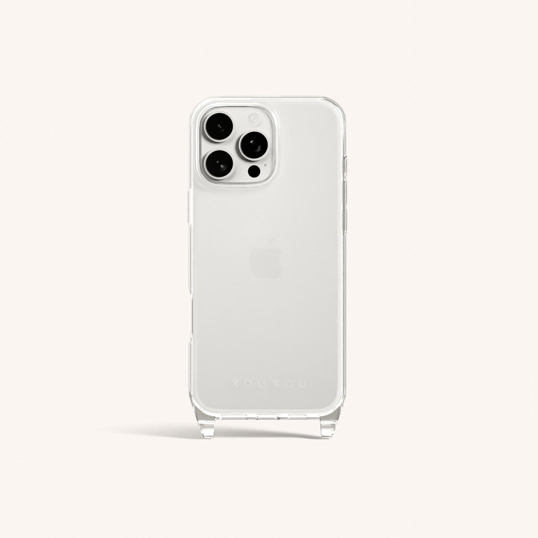 Phone Case with Eyelets in Clear