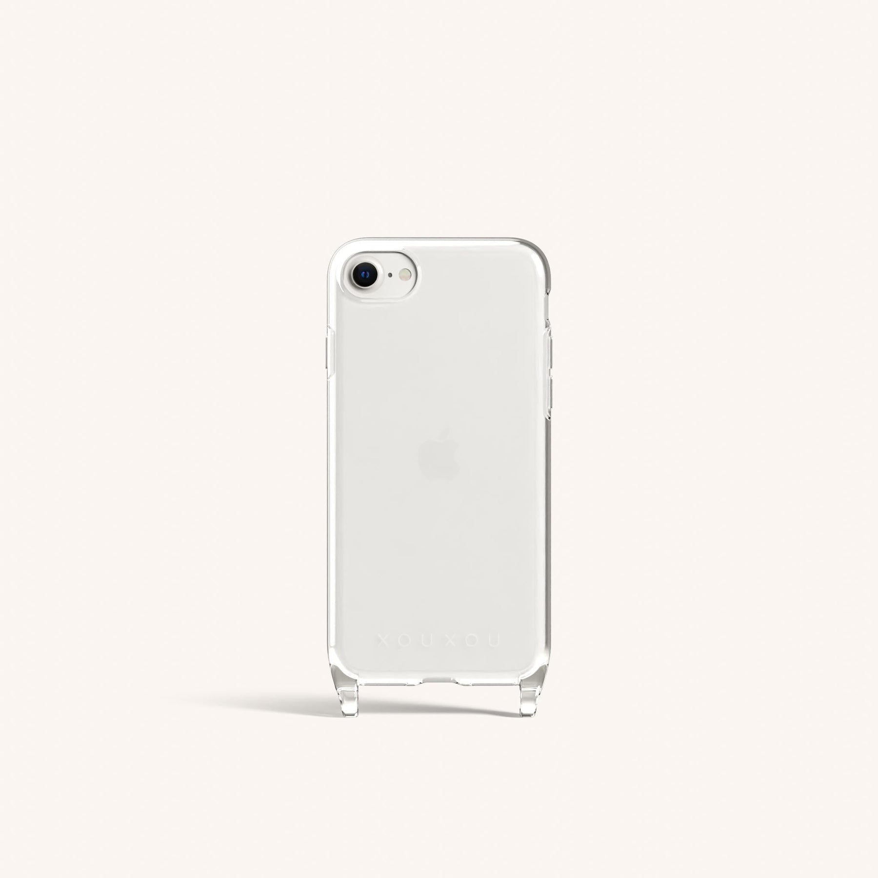 Phone Case with Eyelets in Clear