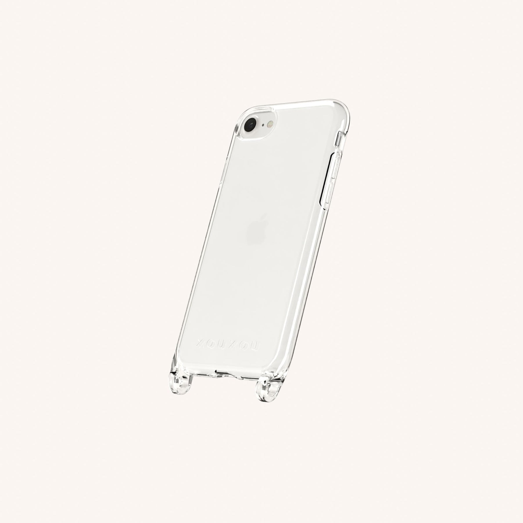 Phone Case with Eyelets in Clear