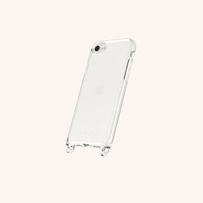 Phone Case with Eyelets in Clear