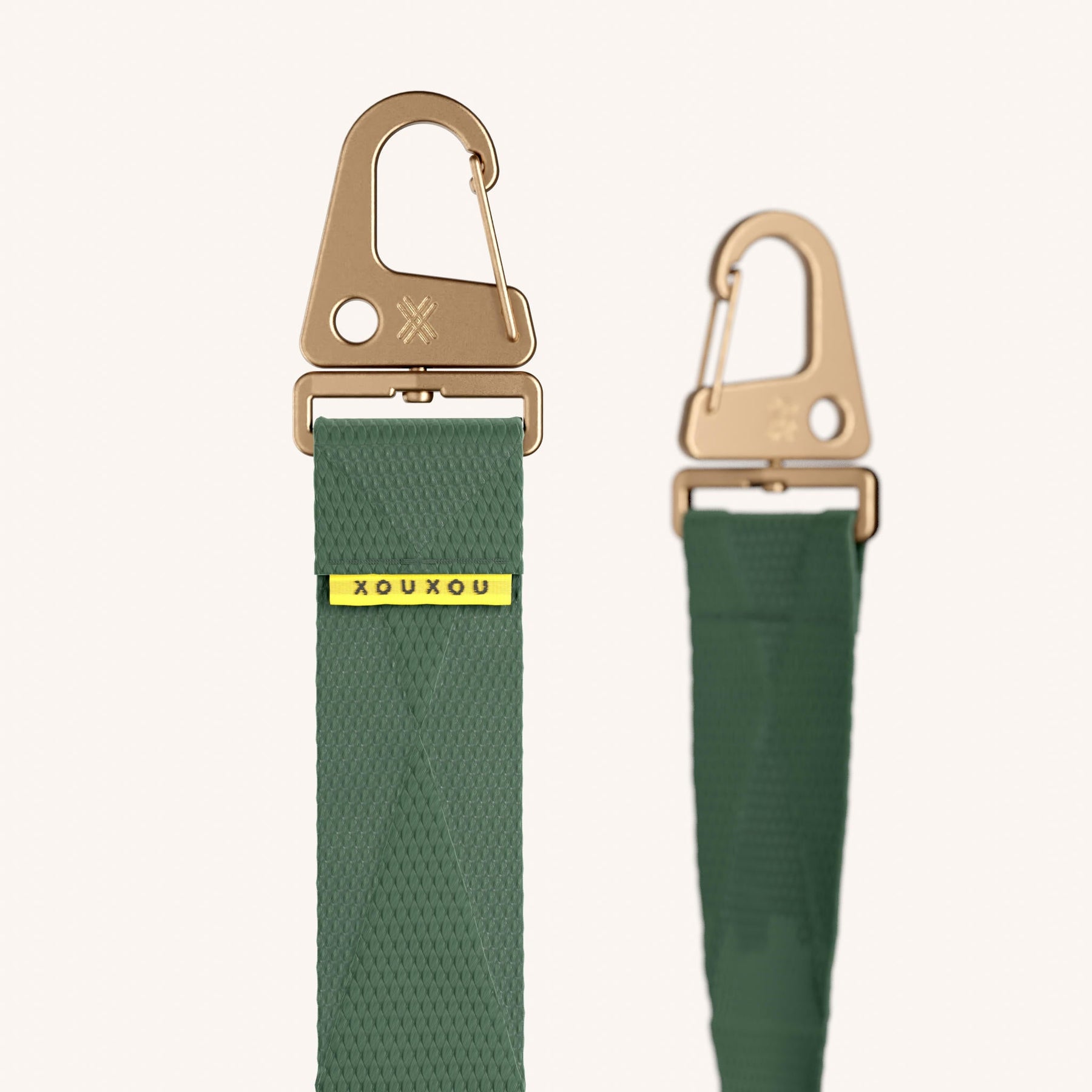 Phone Strap Lanyard in Sage Detail View | XOUXOU