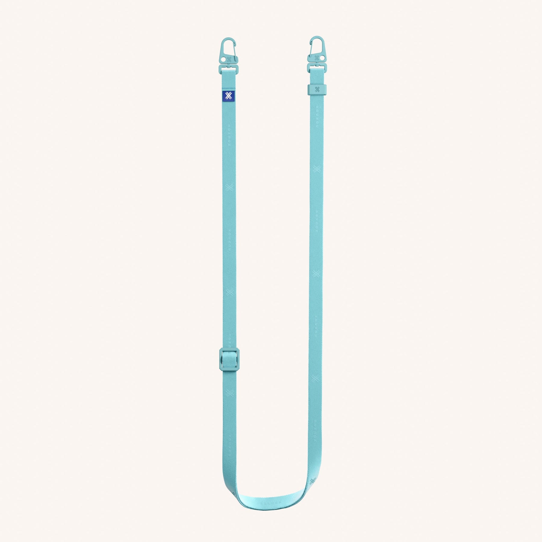 Phone Strap Slim Lanyard in Pool Total View | XOUXOU