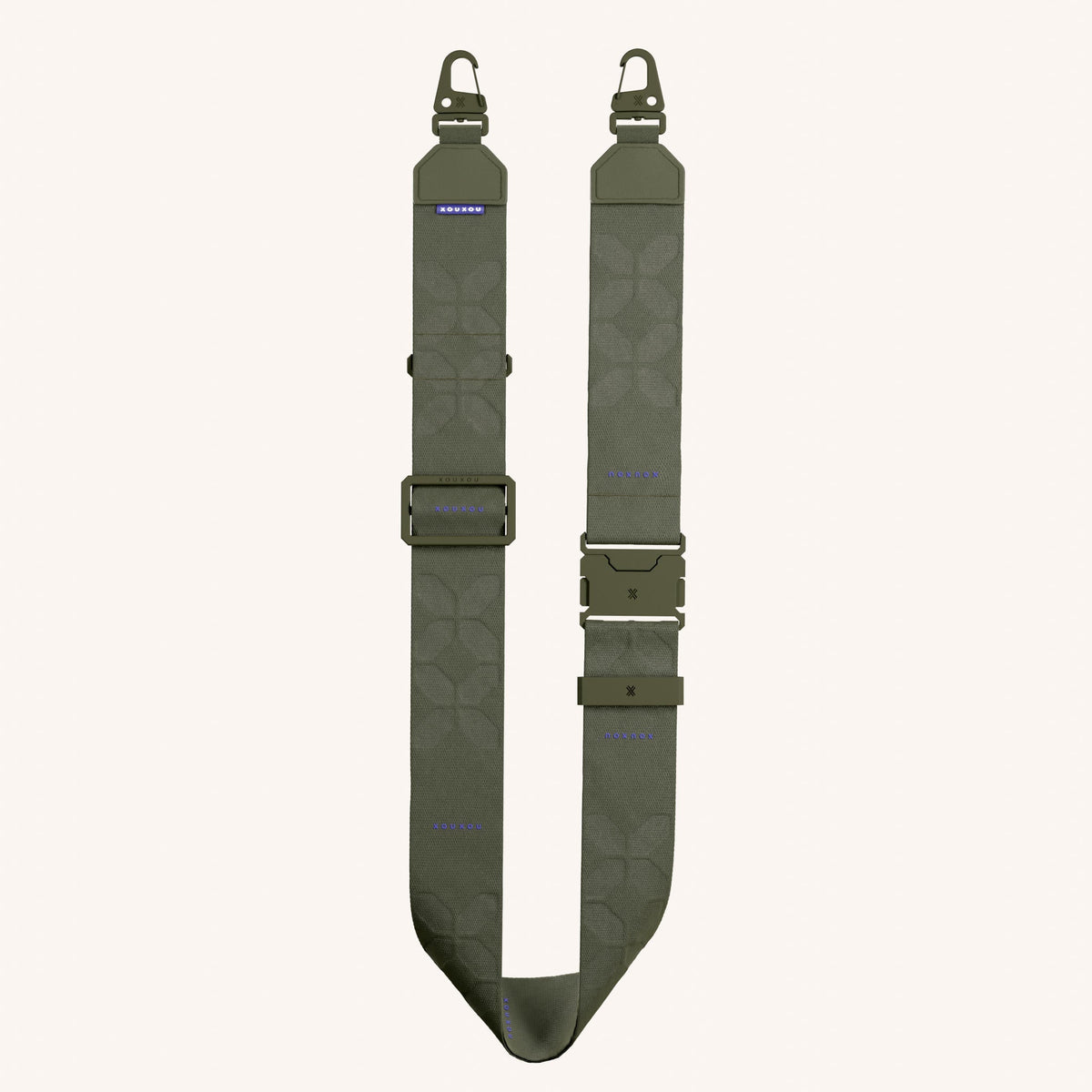 Phone Strap Ultrawide Lanyard in Moss Total View | XOUXOU