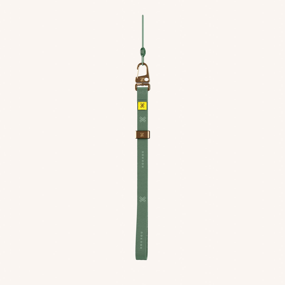 Phone Strap Wrist Strap in Sage Total View | XOUXOU