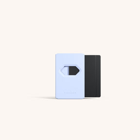 Wallet with MagSafe in Baby Blue Total View | XOUXOU