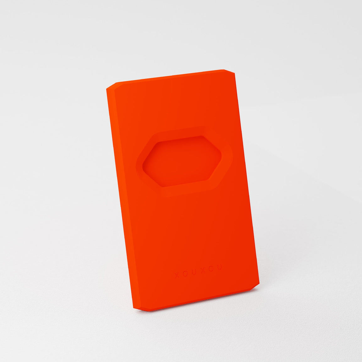 Neon Orange Wallet with MagSafe