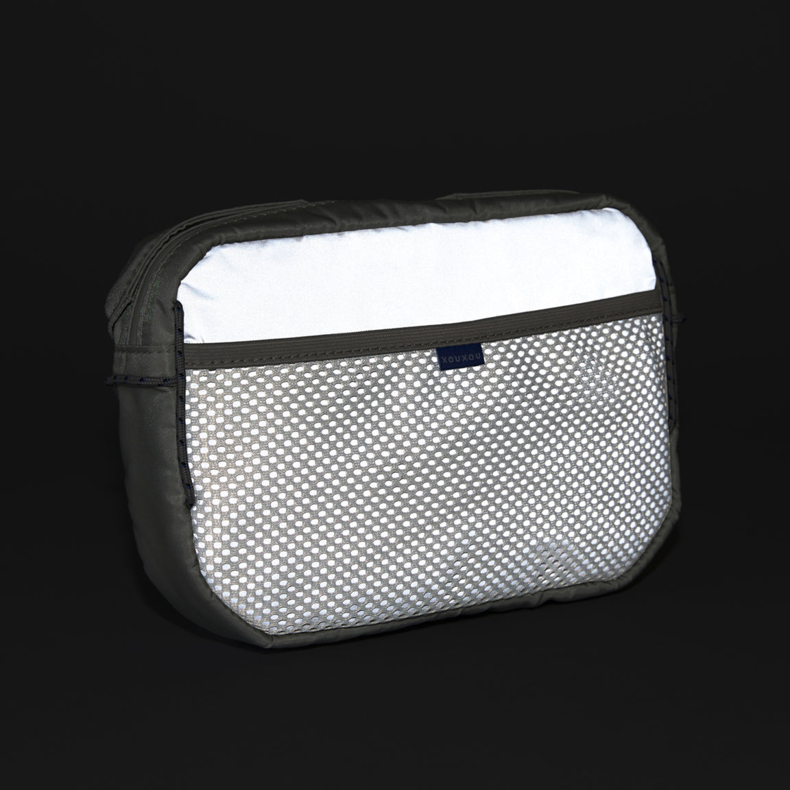 Black Crossbody Bag with ECONYL® nylon