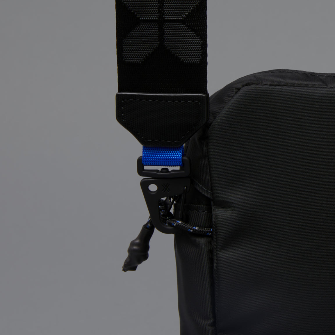 Black Crossbody Bag with ECONYL® nylon