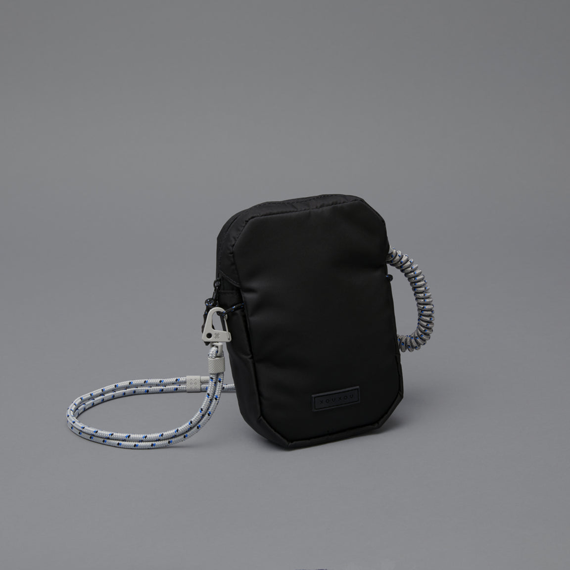 Black Shoulder Bag with ECONYL® nylon