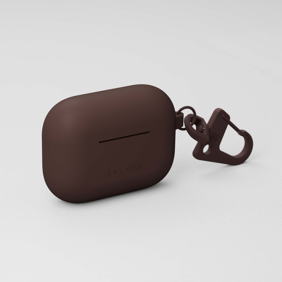 Apple AirPods Pro case in Earth Brown silicone | XOUXOU