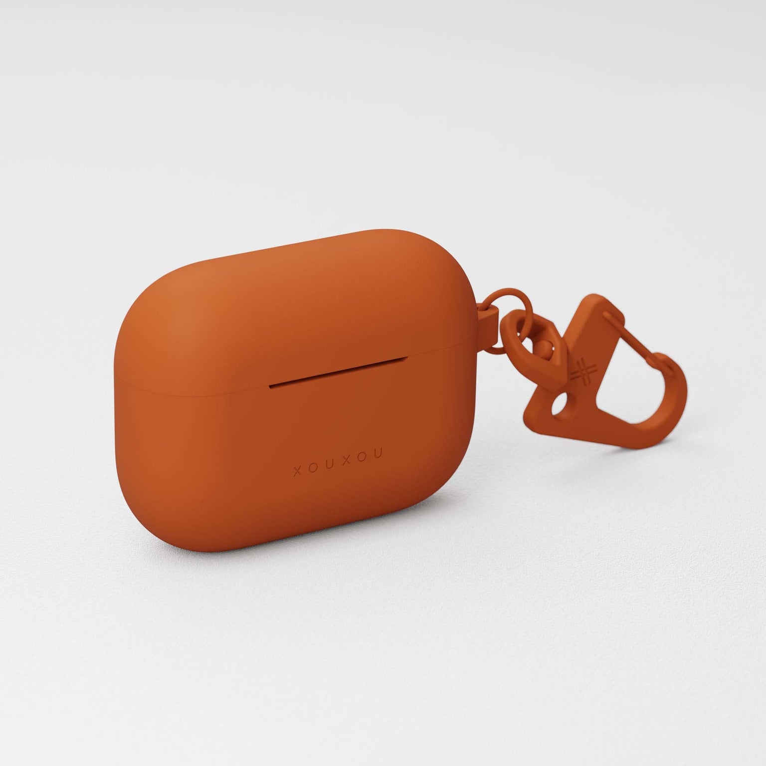 Rusty Red AirPods case Pro with soft-touch finish | XOUXOU