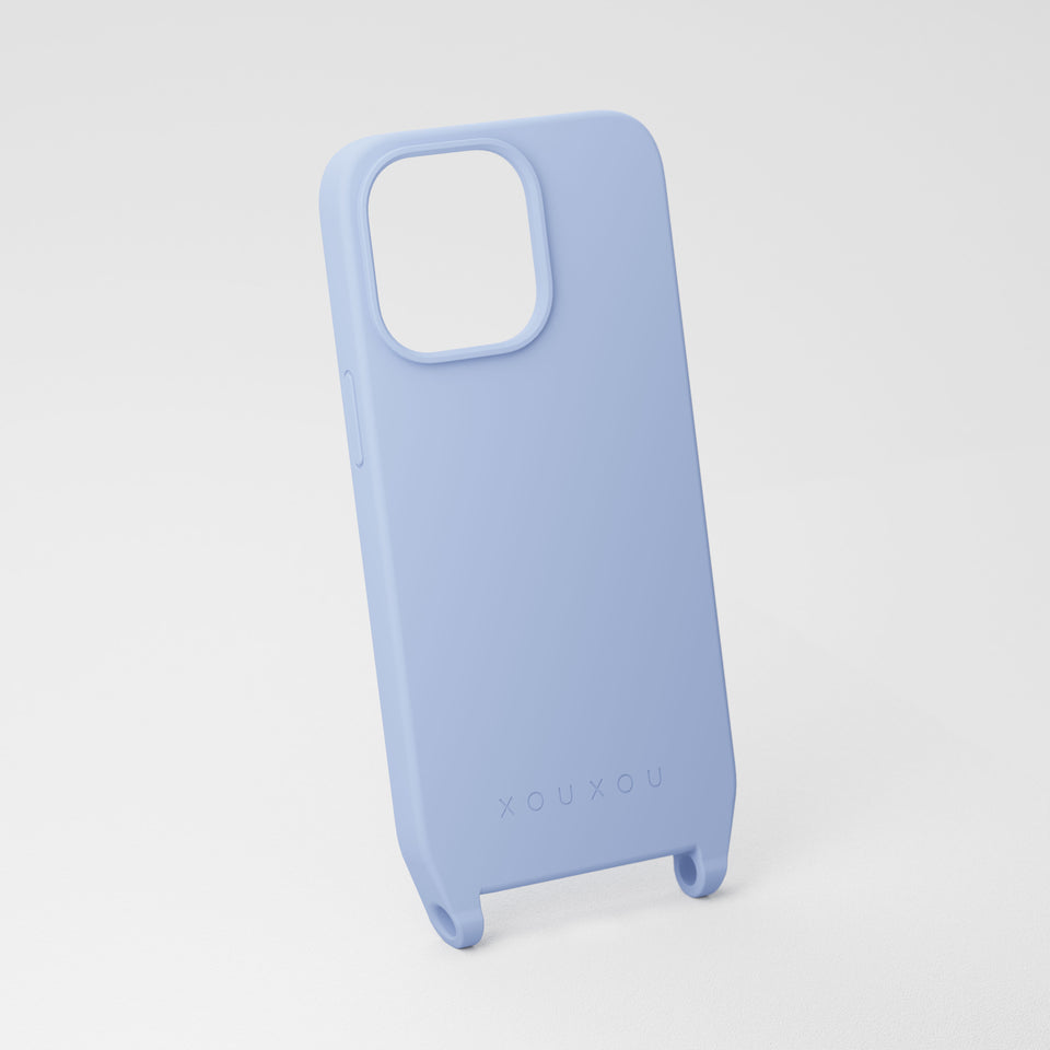 Baby Blue Phone Case with eyelets
