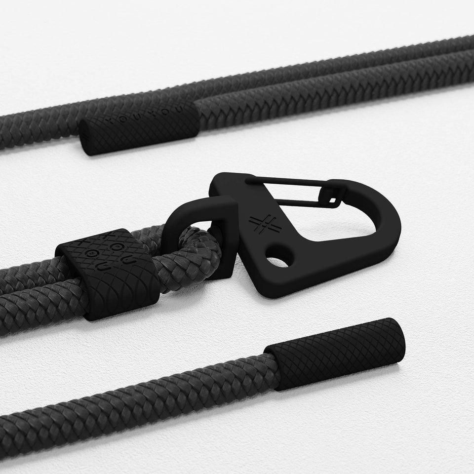 Black Carabiner Rope