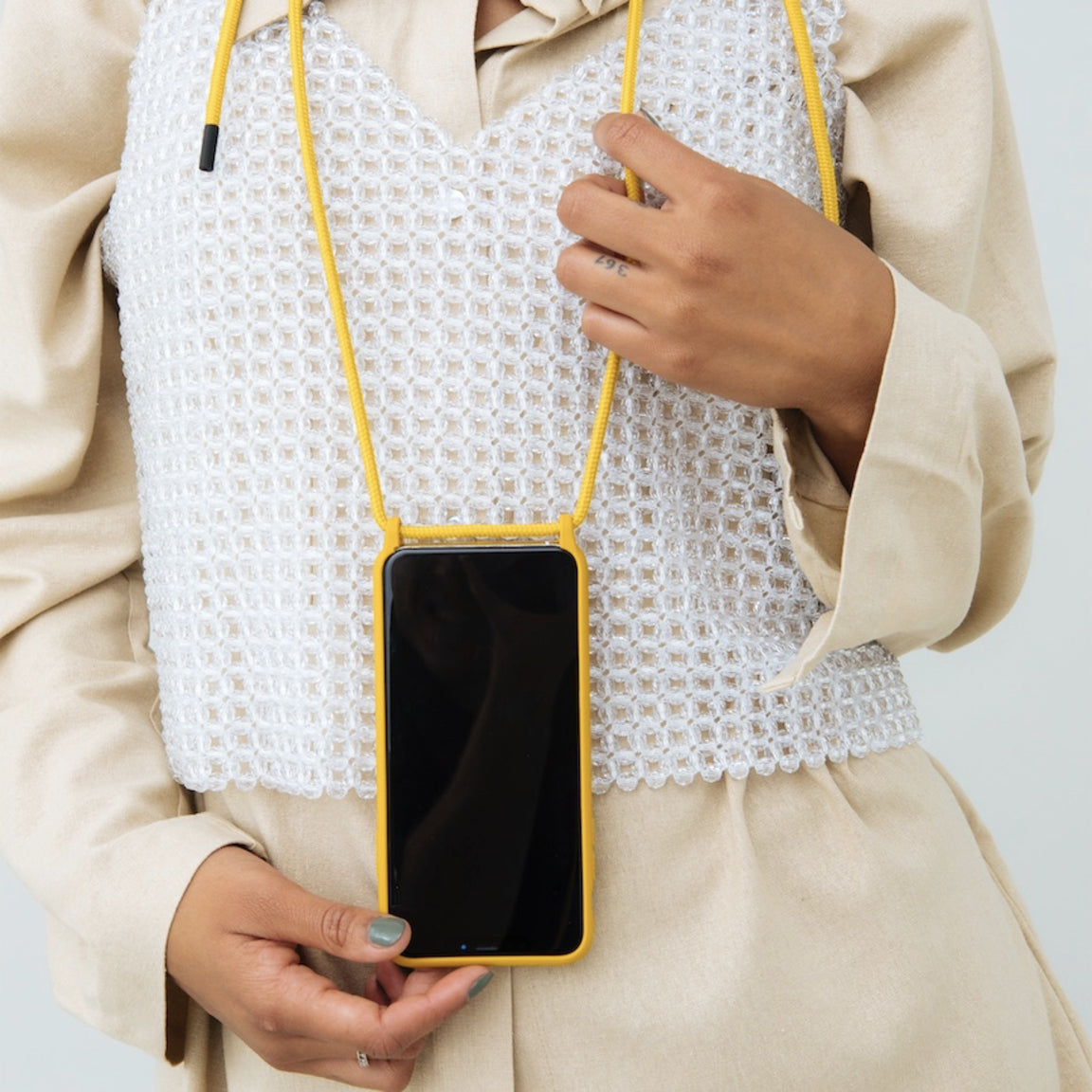 Caramel Phone Necklace