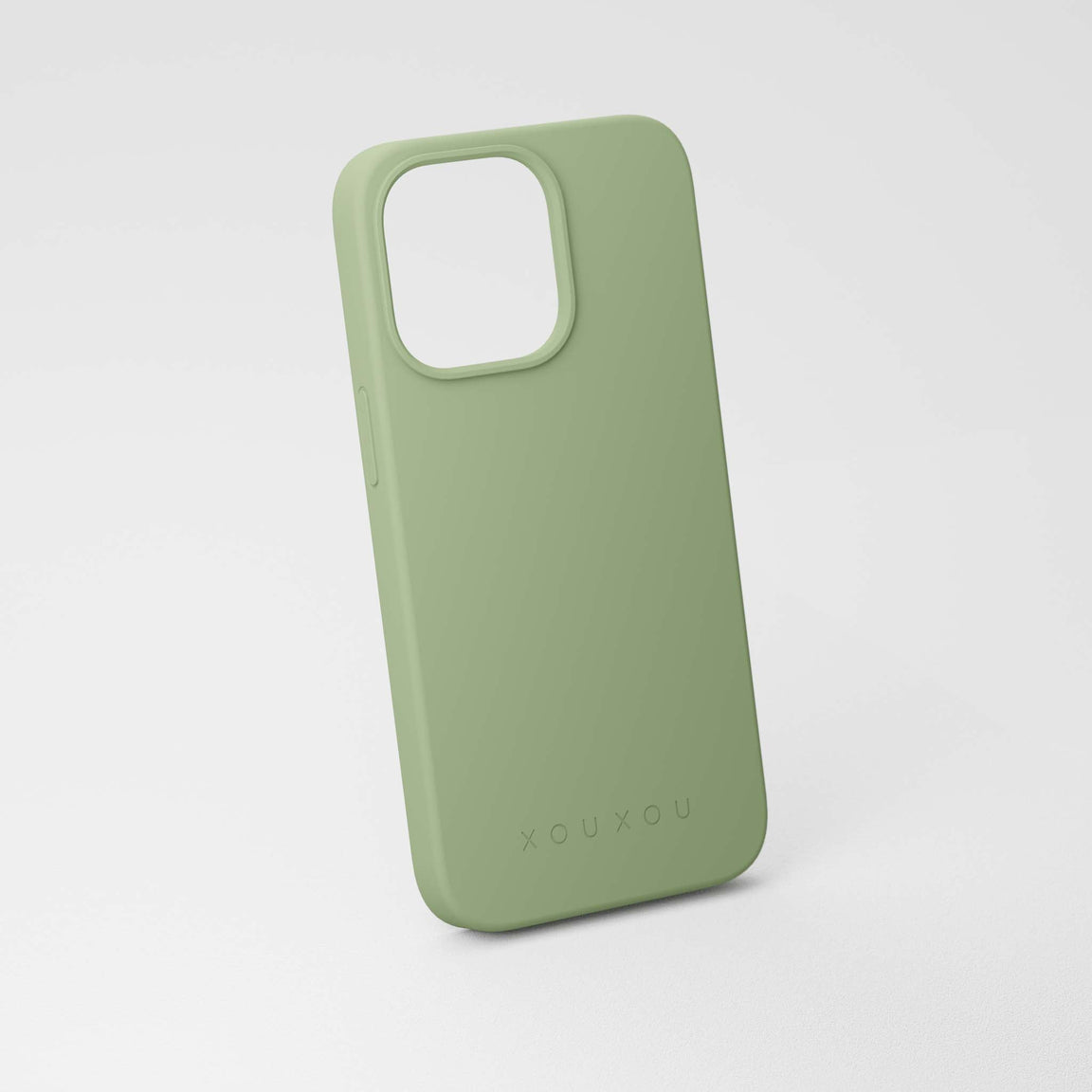 Light Olive Green iPhone 13 Case - unicolour | XOUXOU