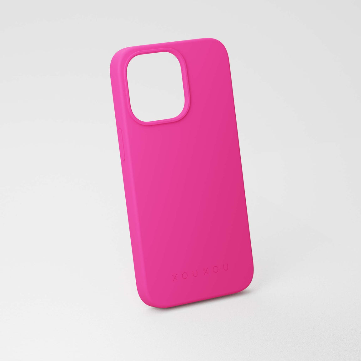 Power Pink iPhone Case unicolor - designed in Berlin | XOUXOU