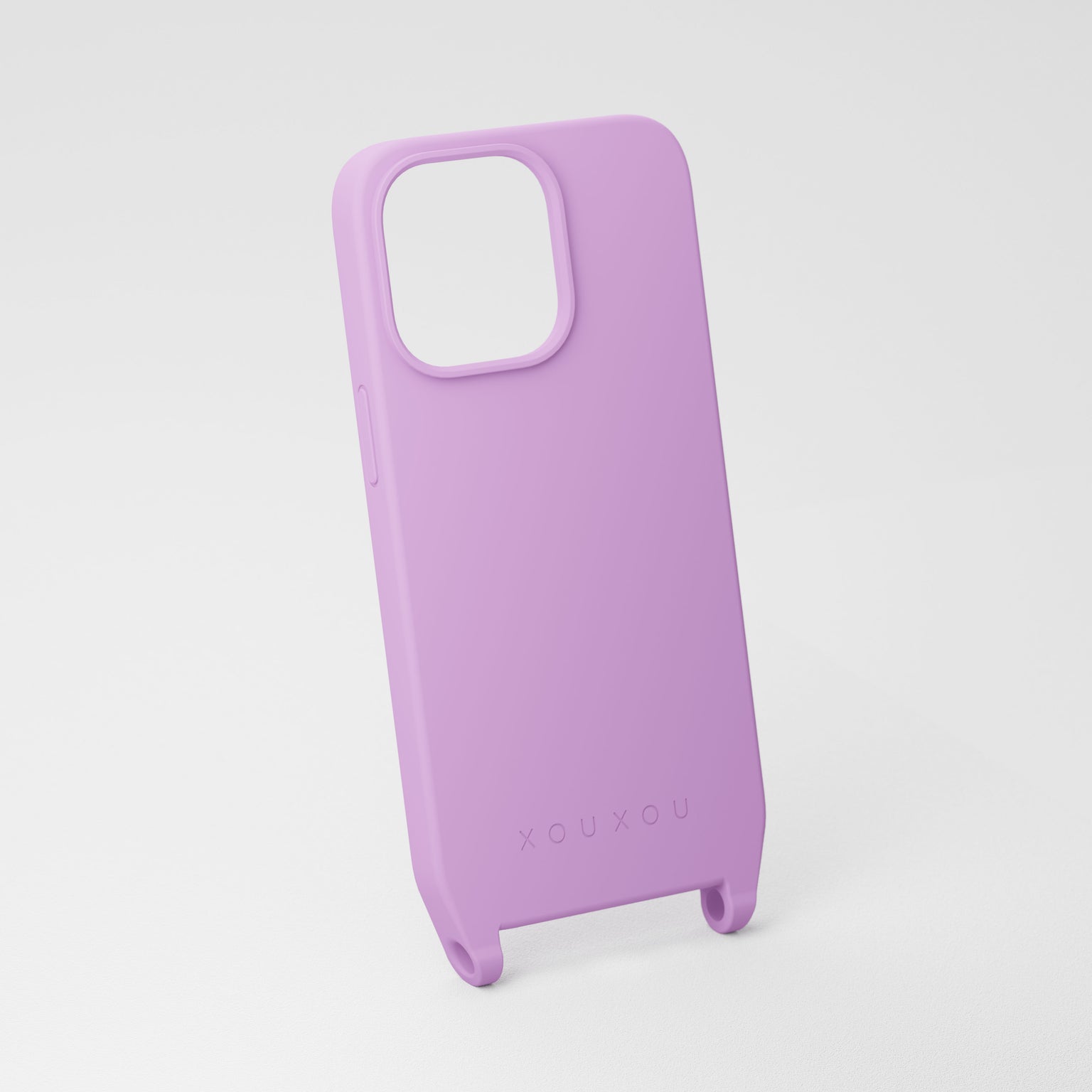Lilac Phone Case with eyelets