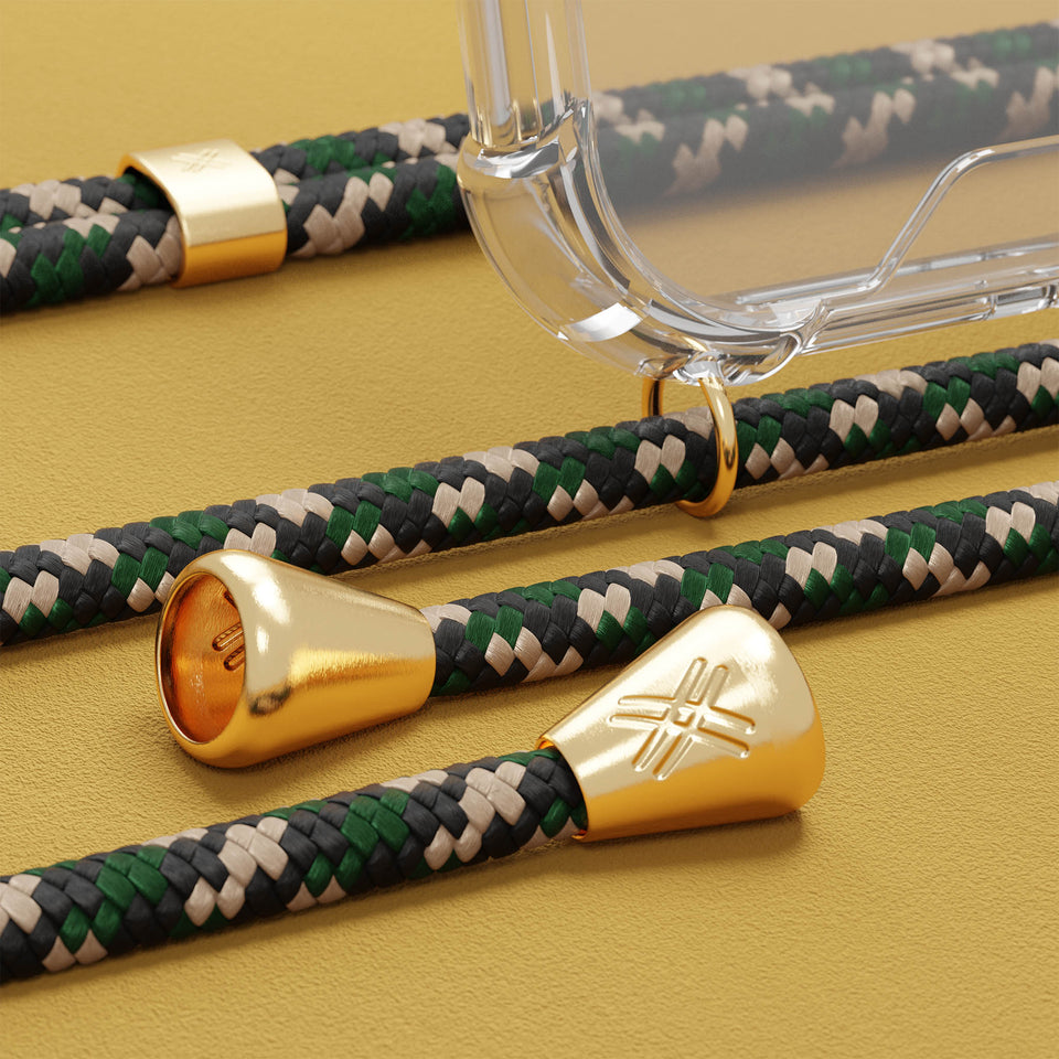 Green Camouflage Basic Necklace