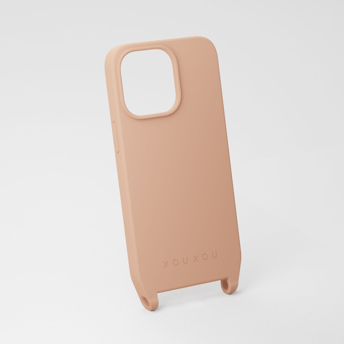 Powder Pink Phone Case with eyelets
