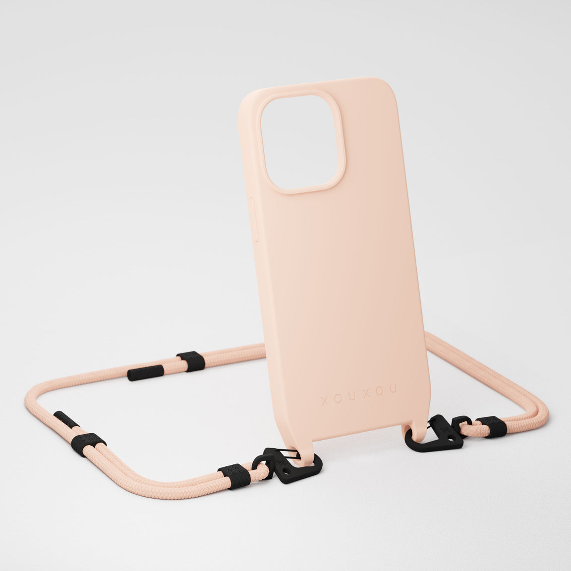 Powder Pink Phone Necklace