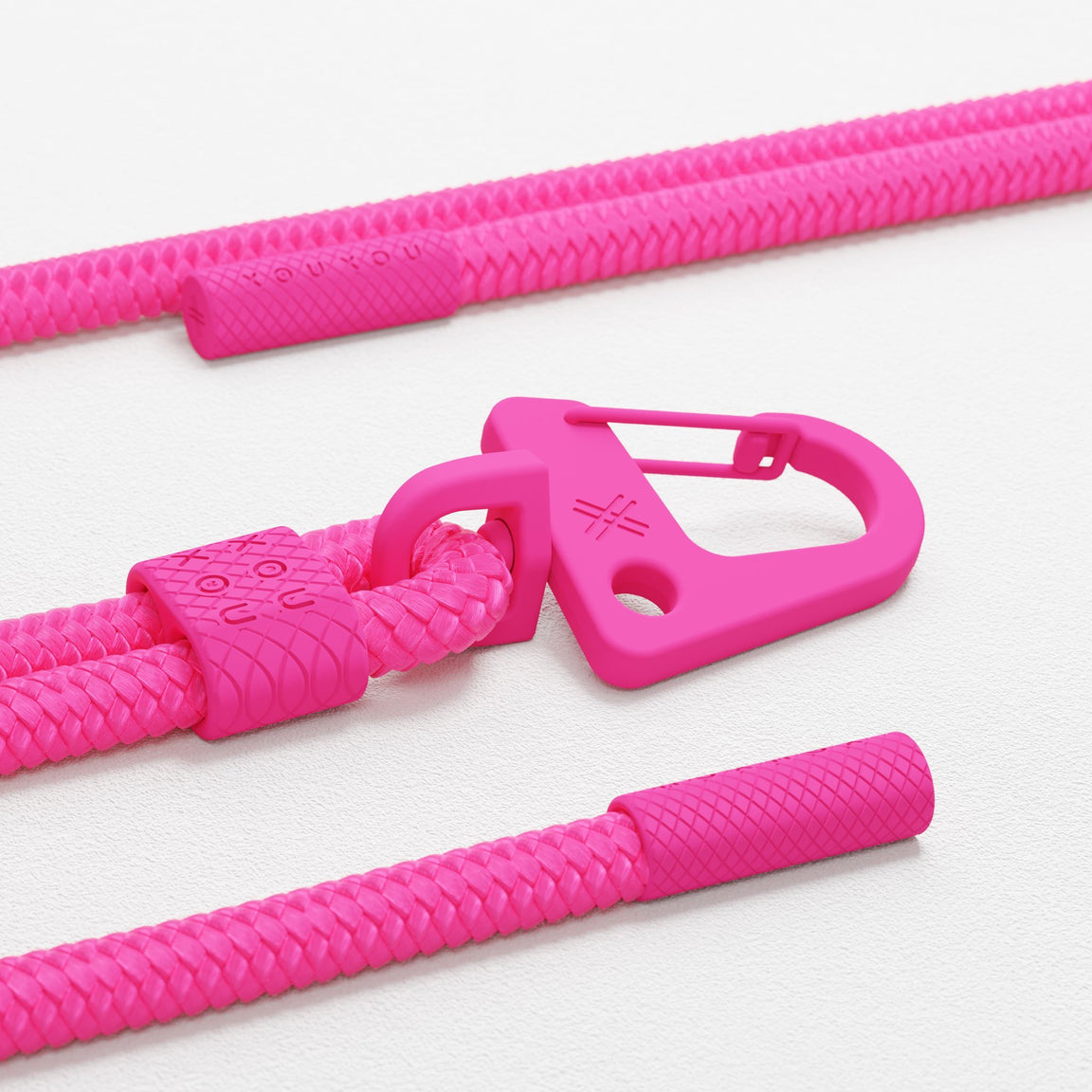 Power Pink Carabiner Rope