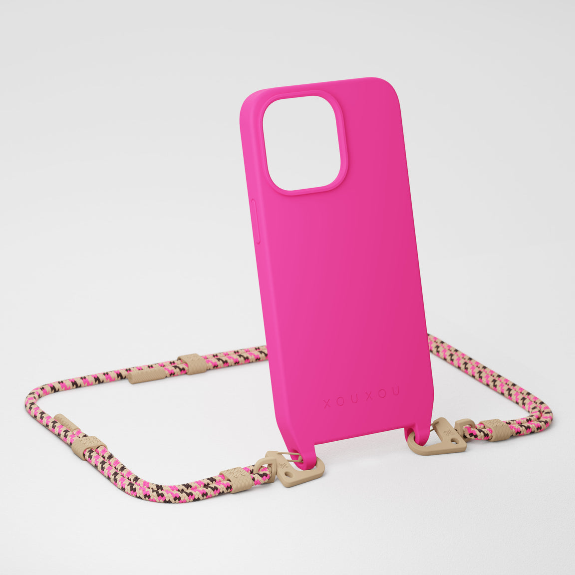 Power Pink Remix Phone Necklace