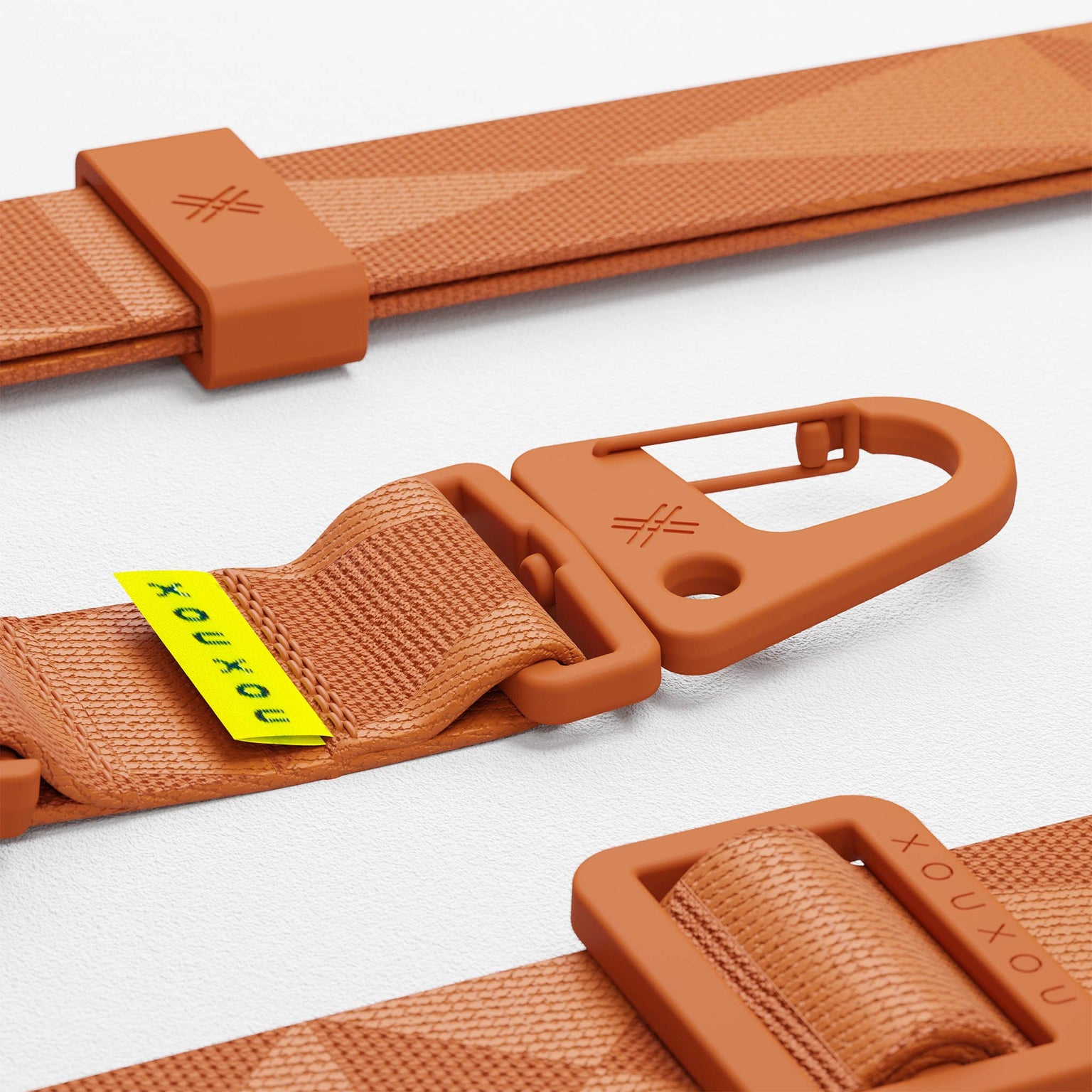 Rusty Red lanyard for Modular phone case by XOUXOU