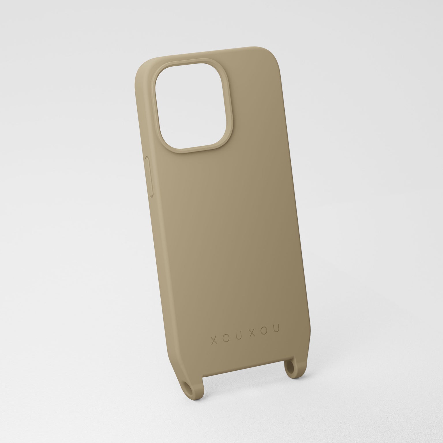 Taupe Phone Case with eyelets
